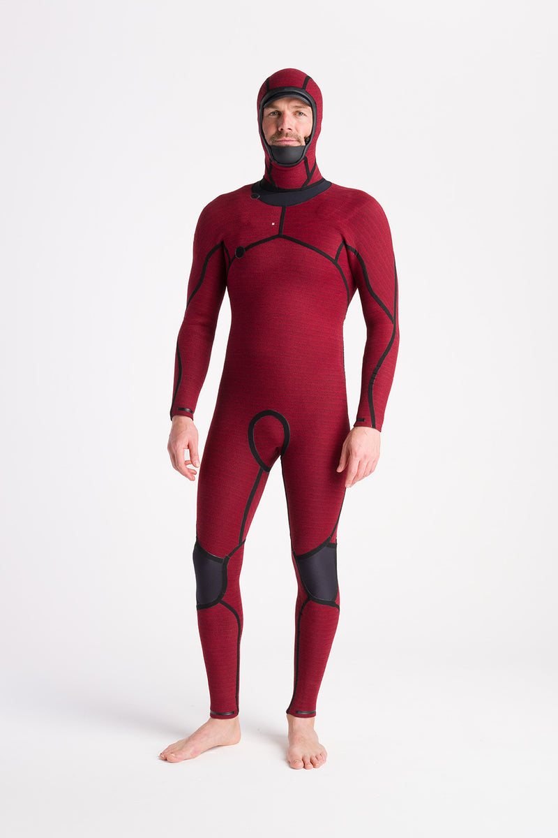 C Skins Nuwave Rewired 5/4 Hooded Chest Zip Wetsuit – Second