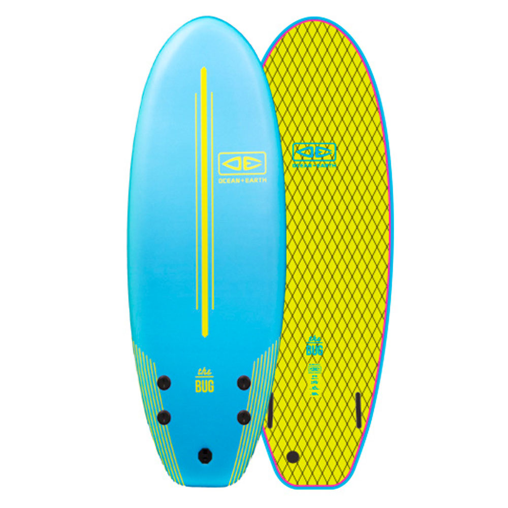 Ocean & Earth 4'8 Bug Softboard - Click & Collect – Second Skin 