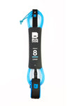 Bulldog 6'0 Surfboard Leash Blue