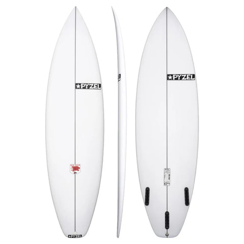 Pyzel 6'0 Red Tiger Surfboard