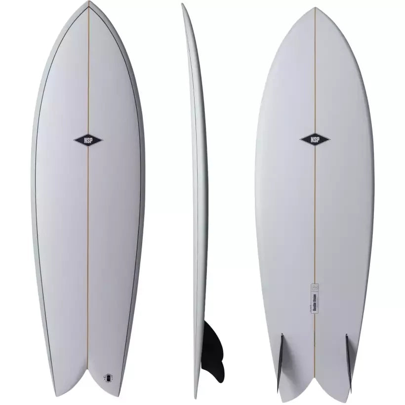 NSP Elements Double Vision 6'2 surfboard – Second Skin Surfshop
