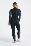 C Skins Womens Surflite 5/4 Back Zip Wetsuit Black/Grey - Second Skin Surfshop