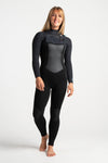 C Skins Women's Rewired  3/2mm Chest Zip Wetsuit - Second Skin Surfshop