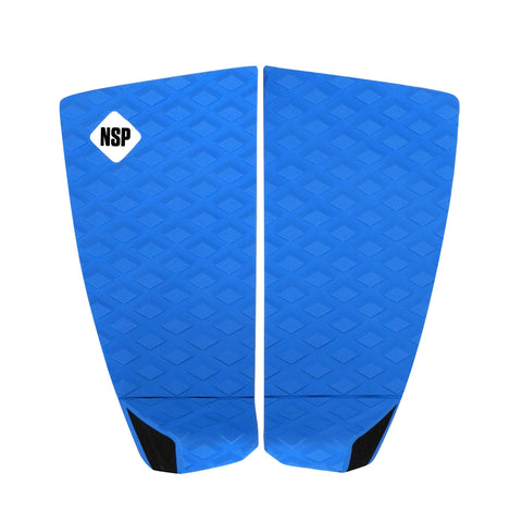 NSP 2 Piece Recycled Traction Tail Pad - Blue - Second Skin Surfshop