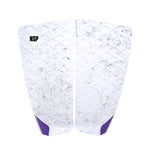 NSP 2 Piece Recycled Traction Tail Pad - White - Second Skin Surfshop